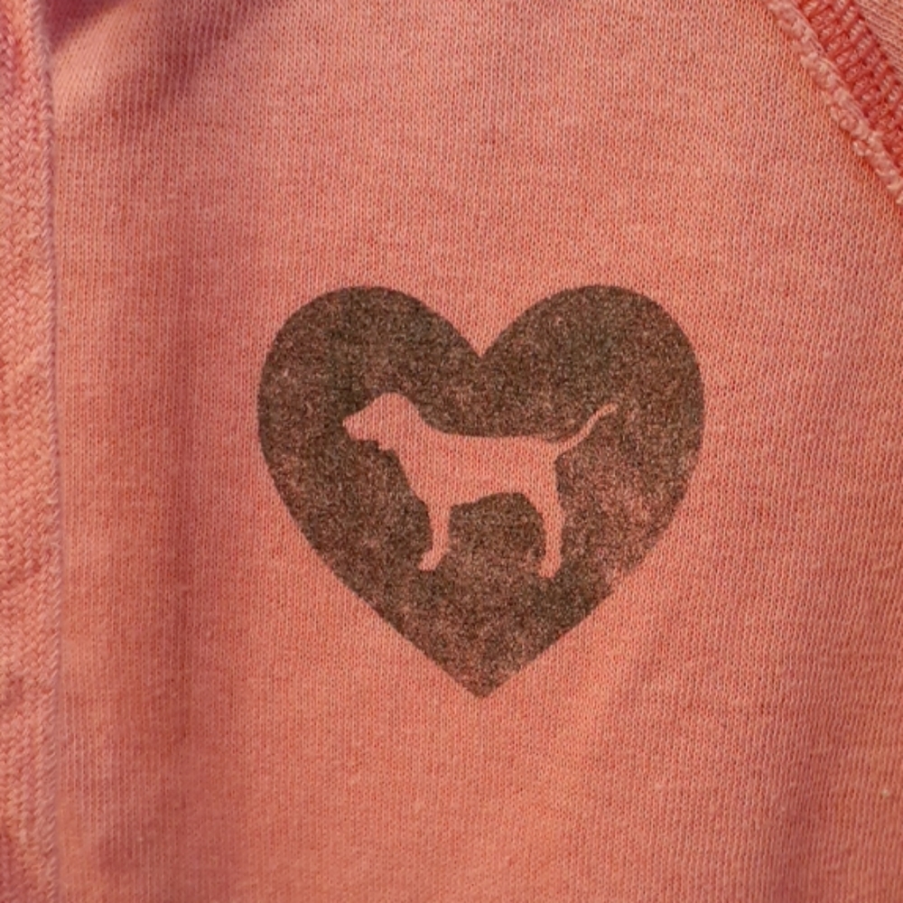 PINK zip up Hoodie Vintage